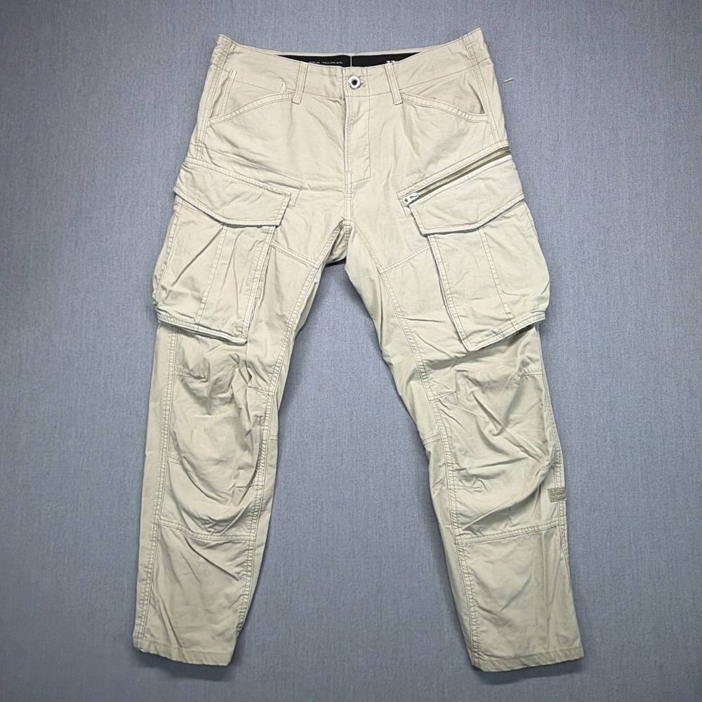 G-Star RAW Rovic‎ Zip 3D Tapered Cargo Pants Men's 33x36 (Fits 34x28)